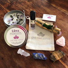 Load image into Gallery viewer, LIBRA GIFT BOX - Zodiac Astrology kit, September 23 - October 22