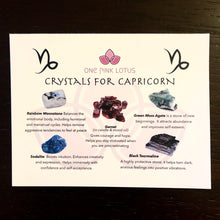 Load image into Gallery viewer, CAPRICORN GIFT BOX - Zodiac Astrology kit, December 22 - January 19