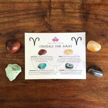 Load image into Gallery viewer, ARIES GIFT BOX - Zodiac Astrology kit, March 21 - April 19