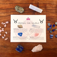 Load image into Gallery viewer, TAURUS GIFT BOX - Zodiac Astrology kit, April 20 - May 20