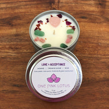 Load image into Gallery viewer, LOVE & ACCEPTANCE- MINI Manifestation kit (meditation, gift box, self care)