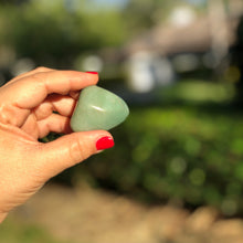 Load image into Gallery viewer, GREEN AVENTURINE (Tumbled/Polished extra large chunks) small gift or stocking stuffer