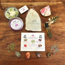 Load image into Gallery viewer, LEO GIFT BOX - Zodiac Astrology kit, July 23 - August 22