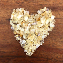 Load image into Gallery viewer, CITRINE chips (small gift) in a bottle for spells, meditation or crafts