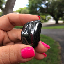 Load image into Gallery viewer, HEMATITE 1 pc. (Tumbled/Polished) small gift or stocking stuffer