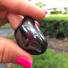 Load image into Gallery viewer, HEMATITE 1 pc. (Tumbled/Polished) small gift or stocking stuffer