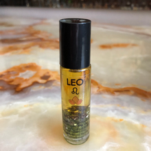 Load image into Gallery viewer, Zodiac Mood Oil with essential oils and crystals (Select your sign!)