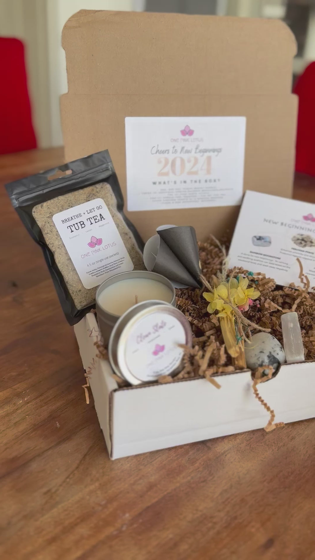 2024 New Beginnings Gift Box/New Years Gift Set/Kit LIMITED EDITION