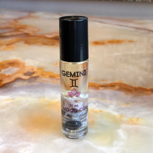 Load image into Gallery viewer, Zodiac Mood Oil with essential oils and crystals (Select your sign!)
