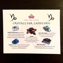 Load image into Gallery viewer, CAPRICORN GIFT BOX - Zodiac Astrology kit, December 22 - January 19
