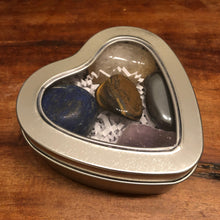 Load image into Gallery viewer, 5 piece Mystery Crystals Box (heart shaped) gift
