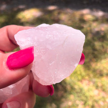 Load image into Gallery viewer, ROSE QUARTZ (Rough/Raw extra large chunks) small gift or stocking stuffer
