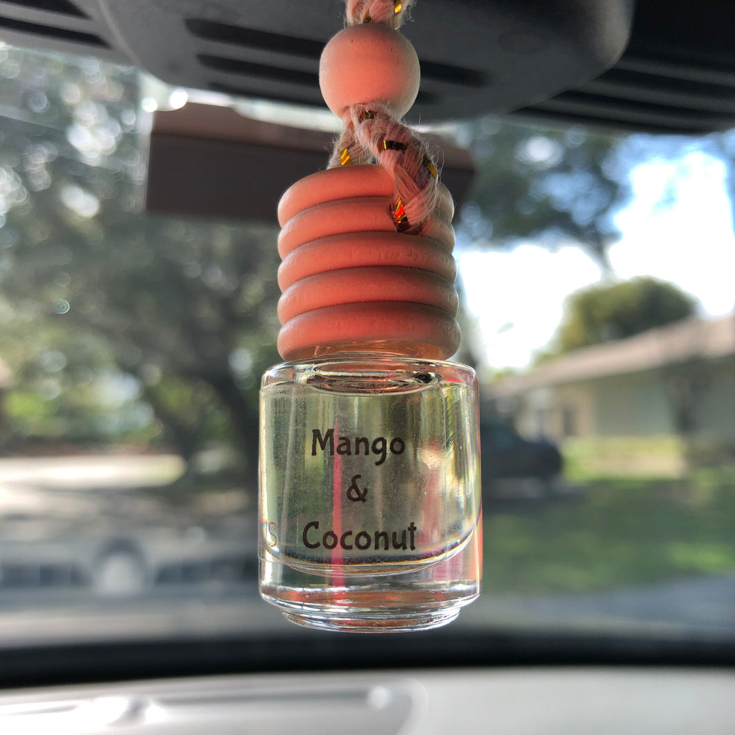 Hanging Car Diffuser 6ml. (pick your fragrance!)