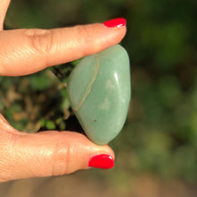 Load image into Gallery viewer, GREEN AVENTURINE (Tumbled/Polished extra large chunks) small gift or stocking stuffer
