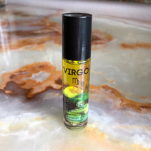 Load image into Gallery viewer, Zodiac Mood Oil with essential oils and crystals (Select your sign!)
